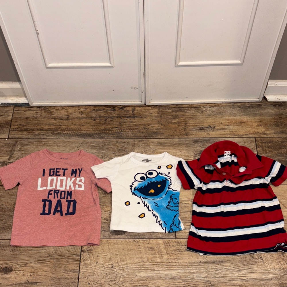 Toddler boy top set 3T & 4T